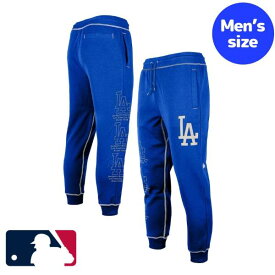 【送料無料+割引クーポン】 MLBオフィシャル New Era ニューエラ メンズ スウェットパンツ ジョガーパンツ ボトムス 大谷翔平 山本由伸 ロサンゼルス・ドジャース Los Angeles Dodgers Men's pants Royal