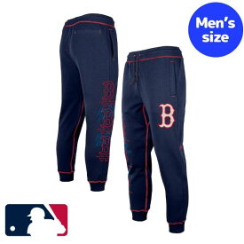 【送料無料+割引クーポン】 MLBオフィシャル New Era ニューエラ メンズ スウェットパンツ ジョガーパンツ ボトムス 吉田正尚 ボストン・レッドソックス Boston Red Sox Men's pants Navy