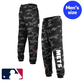 【送料無料+割引クーポン】 MLBオフィシャル New Era ニューエラ メンズ スウェットパンツ ジョガーパンツ ボトムス 千賀滉大 ニューヨーク・メッツ New York Mets Men's pants Black