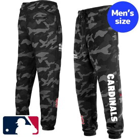 【送料無料+割引クーポン】 MLBオフィシャル New Era ニューエラ メンズ スウェットパンツ ジョガーパンツ ボトムス ヌートバー セントルイス・カージナルス St. Louis Cardinals Men's pants Black