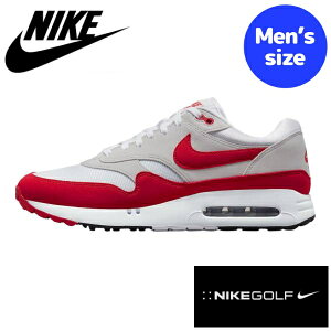 �y���������z�y�����Y�z nike �i�C�L �S���t�V���[�Y Air Max 1 86 OG G Big Bubble Golf Shoes �iSport Red�j DV1403-160 �X�j�[�J�[ �C �S���t���K�� �S���t�R���y