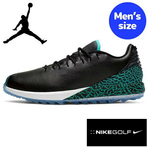 �y���������z�y�����Y�z �W���[�_�� Jordan Nike �i�C�L �S���t�V���[�Y Jordan ADG Golf Shoes �iBlack/Jade/Teal�j AR7995-002 �X�j�[�J�[ �C �S���t���K�� �S���t�R���y