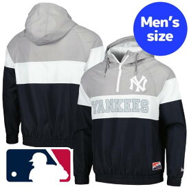 【送料無料+割引クーポン】 MLB公式 ニューエラ New Era メンズ ウィンドブレーカー アウタージャケット ニューヨーク・ヤンキース New York Yankees New Era Ripstop Windbreaker Jacket