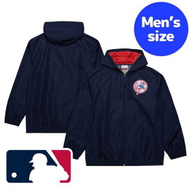 【送料無料+割引クーポン】 MLBオフィシャル メンズ ウィンドブレーカー アウタージャケット ニューヨーク・ヤンキース New York Yankees Cooperstown Collection Windbreaker Jacket