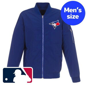 yz MLBItBV Y {o[WPbg MA-1 AE^[ erY ggEu[WFCY Toronto Blue Jays Lightweight Nylon Bomber Jacket