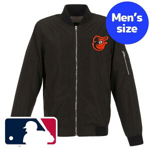yz MLBItBV Y {o[WPbg MA-1 AE^[ {eBAEII[Y Baltimore Orioles Lightweight Nylon Bomber Jacket