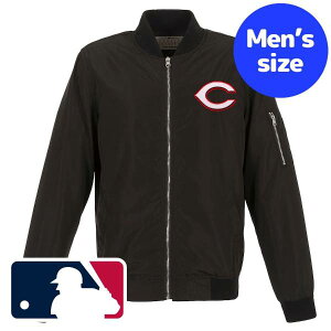 yz MLBItBV Y {o[WPbg MA-1 AE^[ VVieBEbY Cincinnati Reds Lightweight Nylon Bomber Jacket