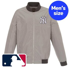 【送料無料+割引クーポン】 MLBオフィシャル メンズ ボンバージャケット MA-1 アウター ニューヨーク・ヤンキース New York Yankees Lightweight Nylon Bomber Jacket