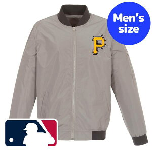 yz MLBItBV Y {o[WPbg MA-1 AE^[ sbco[OEpC[c Pittsburgh Pirates Lightweight Nylon Bomber Jacket