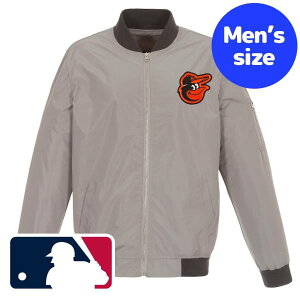 yz MLBItBV Y {o[WPbg MA-1 AE^[ {eBAEII[Y Baltimore Orioles Lightweight Nylon Bomber Jacket
