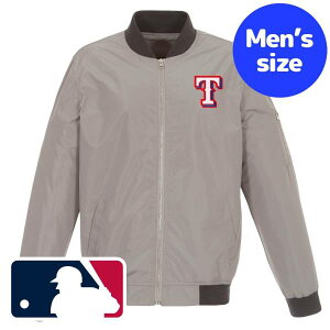 yz MLBItBV Y {o[WPbg MA-1 AE^[ eLTXEW[Y Texas Rangers Lightweight Nylon Bomber Jacket