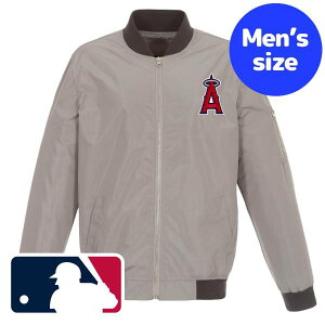 yz MLBItBV Y {o[WPbg MA-1 AE^[ Jĕ T[XEG[X Los Angeles Angels Lightweight Nylon Bomber Jacket