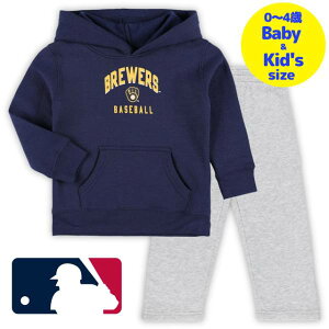 yzyxr[ELbYTCYi0-4Ηpjz MLBItBV LbYp㉺2_ZbgAbv qp㉺Zbg ~EH[L[Eu[Y Milwaukee Brewers Hoodie & Pants Set