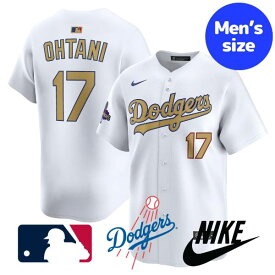 【送料無料】【限定商材】 MLB公式 メジャーリーグオフィシャル NIKE ナイキ 正規品 メンズ 大谷翔平 ロサンゼルス・ドジャース ゴールドコレクション ユニフォーム ジャージ ユニホーム Shohei Ohtani Los Angeles Dodgers Nike 2025 Gold Collection Limited Jersey