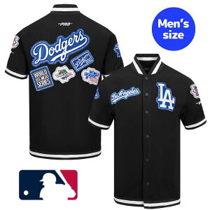 【送料無料】 MLB公式 メジャーリーグオフィシャル メンズ ジャケット スタジャン アウター 半袖トップス Pro Standard プロスタンダード 大谷翔平 山本由伸 佐々木朗希 ロサンゼルス・ドジャー