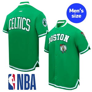 yz NBA ItBVACe Y WPbg X^W AE^[ gbvX Pro Standard vX^_[h {XgEZeBbNX BOSTON CELTICS CLASSIC MEN'S WARM UP JACKET