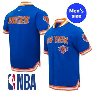 yz NBA ItBVACe Y WPbg X^W AE^[ gbvX Pro Standard vX^_[h j[[NEjbNX NEW YORK KNICKS CLASSIC MEN'S WARM UP JACKET