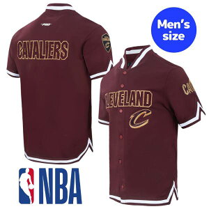 yz NBA ItBVACe Y WPbg X^W AE^[ gbvX Pro Standard vX^_[h N[uhELoA[Y CLEVELAND CAVALIERS CLASSIC MEN'S WARM