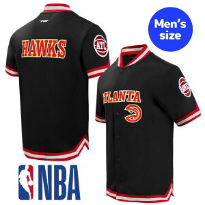 yz NBA ItBVACe Y WPbg X^W AE^[ gbvX Pro Standard vX^_[h Ag^Ez[NX ATLANTA HAWKS CLASSIC MEN'S WARM UP JACKET