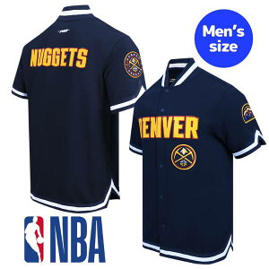 yz NBA ItBVACe Y WPbg X^W AE^[ gbvX Pro Standard vX^_[h fo[EiQbc DENVER NUGGETS CLASSIC MEN'S WARM UP JACKET