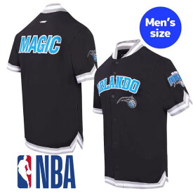 【送料無料】 NBA公式 オフィシャルアイテム メンズ ジャケット スタジャン アウター 半袖トップス Pro Standard プロスタンダード オーランド・マジック ORLANDO MAGIC CLASSIC MEN'S WARM UP JACKET