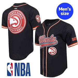 yz NBA ItBVACe Y W[W jtH[gbv gbvX TVc Pro Standard vX^_[h Ag^Ez[NX ATLANTA HAWKS SCRIPT TAIL MEN'S MESH BUTTON DO