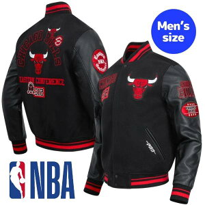 yz Pro Standard vX^_[h NBA Y AE^[ o[VeBWPbg X^W Wp[ VJSEuY CHICAGO BULLS AREA CODE VARSITY JACKET