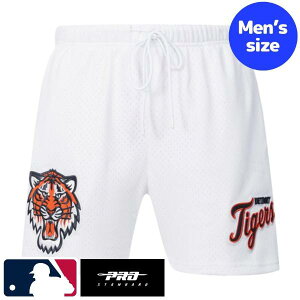 【送料無料】【正規品】 MLB公式 メジャーリーグオフィシャルアイテム メンズ 短パン ジャージ ハーフパンツ ショートパンツ ショーツ ボトムス プロスタンダード Pro Standard デトロイト・タ