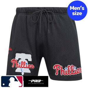 【送料無料】【正規品】 MLB公式 メジャーリーグオフィシャルアイテム メンズ 短パン ジャージ ハーフパンツ ショートパンツ ショーツ ボトムス プロスタンダード Pro Standard フィラデルフィ