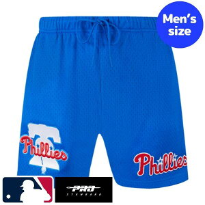 【送料無料】【正規品】 MLB公式 メジャーリーグオフィシャルアイテム メンズ 短パン ジャージ ハーフパンツ ショートパンツ ショーツ ボトムス プロスタンダード Pro Standard フィラデルフィ