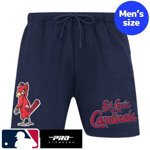 【送料無料】【正規品】 MLB公式 メジャーリーグオフィシャルアイテム メンズ 短パン ジャージ ハーフパンツ ショートパンツ ショーツ ボトムス プロスタンダード Pro Standard セントルイス・