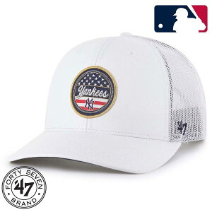 【送料無料】 MLB公式 正規品 メンズ キャップ 帽子 ハット ベースボールキャップ 47 Brand ニューヨーク・ヤンキース ジャッジ New York Yankees 47 Homage Adjustable Trucker Hat