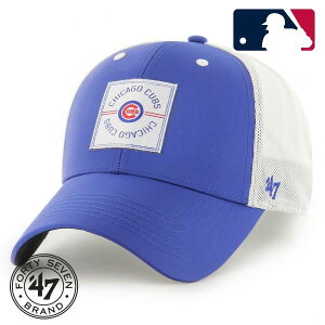 yz MLB Ki Y Lbv Xq nbg x[X{[Lbv 47 Brand VJSEJuX i ؐ Chicago Cubs 47 Disburse MVP Trucker Adjustable Hat