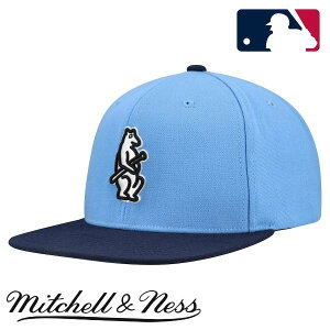 �y���������z MLB���� ���K�i �����Y �L���b�v �X�q �n�b�g �x�[�X�{�[���L���b�v �~�b�`�F���A���h�l�X Mitchell & Ness �V�J�S�E�J�u�X ���i���� ��ؐ��� Chicago Cubs Cooperstown Collection Basic Flip Snap