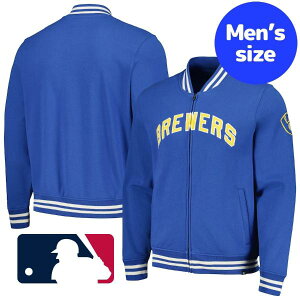 yz MLBItBV Y gbNWPbg W[W Royal ~EH[L[Eu[Y Milwaukee Brewers 47 Wax Pack Pro Camden Track Jacket