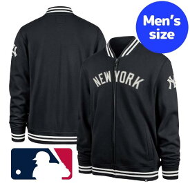 【送料無料+割引クーポン】 MLBオフィシャル メンズ トラックジャケット ジャージ Navy ニューヨーク・ヤンキース New York Yankees 47 Wax Pack Pro Camden Track Jacket