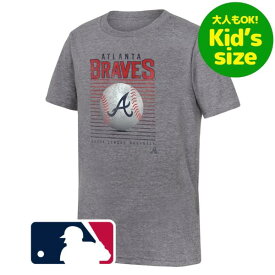 【送料無料+割引クーポン】【大人もOK★キッズサイズ】 MLBオフィシャル キッズ用Tシャツ 子供用半袖トップス アトランタ・ブレーブス Atlanta Braves Fanatics Relief Pitcher T-Shirt