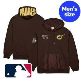 【送料無料+割引クーポン】 MLBオフィシャル メンズ パーカー 長袖トップス フーディー ダルビッシュ有 サンディエゴ・パドレス San Diego Padres Team OG 2.0 Current Logo Hoodie