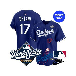 【送料無料】 MLB公式 正規品 NIKE ナイキ 大谷翔平 ワールドシリーズ 2025 ユニフォーム ロサンゼルス・ドジャース Shohei Ohtani Los Angeles Dodgers Alternate Royal Limited 2025 World Series Jersey ユニホーム ジ