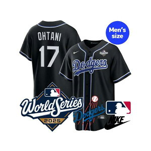 yz MLB Ki NIKE iCL Jĕ [hV[Y 2025 jtH[ T[XEhW[X Shohei Ohtani Los Angeles Dodgers Black Lights Out 2025 World Series Jersey jz[ W[
