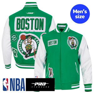 yz NBA Ki Y AE^[ X^W WPbg {XgEZeBbNX WFC\EeC^ BOSTON CELTICS DIY PICK STITCH MEN'S RIB WOOL VARSITY JACKET vX^_[h Pro Stan