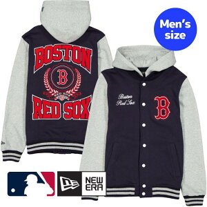 �y���������z MLB���� �����Y �A�E�^�[ �W���P�b�g �X�^�W���� �W�����p�[ �{�X�g���E���b�h�\�b�N�X �g�c���� Boston Red Sox Throwback Prep Jacket �j���[�G�� New Era