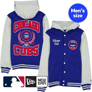 �y���������z MLB���� �����Y �A�E�^�[ �W���P�b�g �X�^�W���� �W�����p�[ �V�J�S�E�J�u�X ���i���� ��ؐ��� Chicago Cubs Throwback Prep Jacket �j���[�G�� New Era
