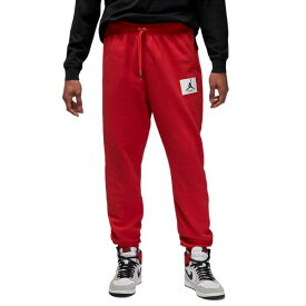 【送料無料+割引クーポン】【メンズ】 Nike ナイキ ジョーダン Jordan Essentials フリースパンツ（Fire Red/Sail） スウェットパンツ ボトム ジョガーパンツ ジャージーパンツ Men's Joggers Pants ギフト プレゼント