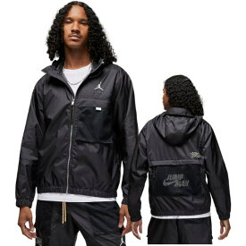 【送料無料+割引クーポン】【メンズ・Men's】 Nike ナイキ ジョーダン Jordan Jumpman Statement Jacket（Black/Black/White） ジャケット アウター ジャンパー コート ウィンドブレーカー ウーブンジャケット ナイロンジャケット