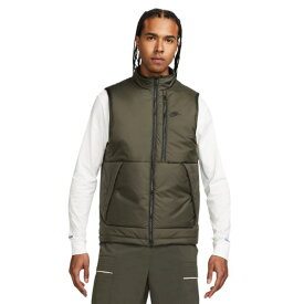 【送料無料+割引クーポン】【メンズ・Men's】 ナイキ Nike Sportswear Therma-FIT Legacy Vest（Sequoia/Black） ベストジャケット アウター ジャンパー