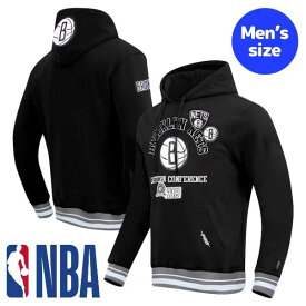 【送料無料】 NBA公式 メンズ パーカー フーディー トレーナー 長袖トップス プロスタンダード Pro Standard ブルックリン・ネッツ Brooklyn Nets Area Code Pullover Hoodie