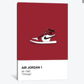 【ニコニコ割引対象】【送料無料】 お洒落なオマージュアート Air Jordan 1 Polaroid (Red) マイケル・ジョーダン Michael Jordan NBA キャンバスアート 絵画 インテリア 模様替え