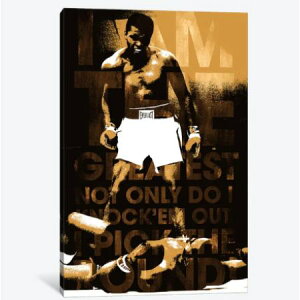 �y���������z �������ȃI�}�[�W���A�[�g Muhammad Ali Vs. Sonny Liston, 1965 "I am The Greatest" ���n���h�E�A�� �L�����o�X�A�[�g �G�� �C���e���A �͗l�ւ�