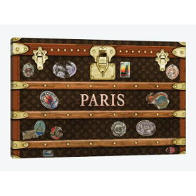 【送料無料+割引クーポン】 お洒落なオマージュアート Trunk Vintage LV Paris ルイ・ヴィトン Louis Vuitton キャンバスアート 絵画 インテリア 模様替え 引越し祝い 新築祝い 開店祝い